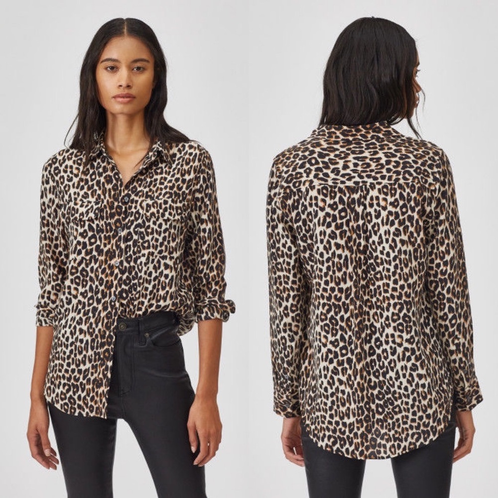 Equipment Signature Silk Shirt